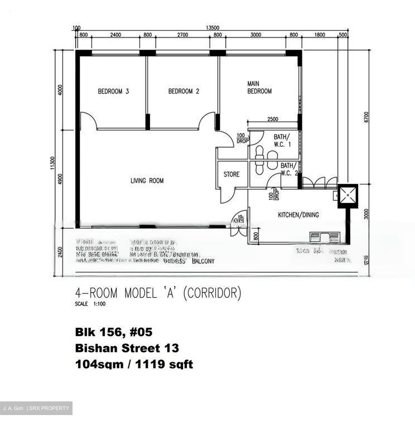 Blk 156 Bishan Street 13 (Bishan), HDB 4 Rooms #489530651